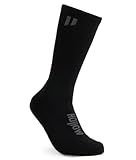HOLLOW Alpaca Crew Socks for Men and Women, Hiking, Biking, Outdoors, Designed for Comfort and Performance, Hypoallergenic, Lightweight, Moisture...