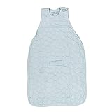 Merino Kids Winter-Weight Quilted Baby Sleep Bag for Toddlers 2-4 Years, Riverstone - Light Grey