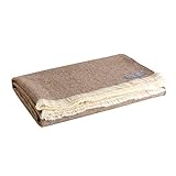 Maloca Alpaca Throw Blanket-100% Royal Alpaca Wool Herringbone Weave - Ethically Sourced | Hypoallergenic | Softer & Warmer Then Wool | Very Limited...