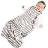Woolino Merino Wool Ultimate Baby Sleep Sack - 4 Season Baby Wearable Blanket - Two-Way Zipper Adjustable Sleeping Bag for Babies and Toddlers -...