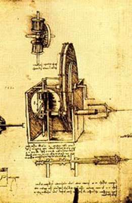 Spinning Wheel - Leonardo da Vinci
