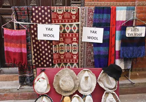 Yak wool products