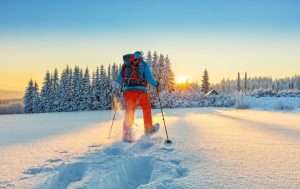सर्दियों में लंबी पैदल यात्रा