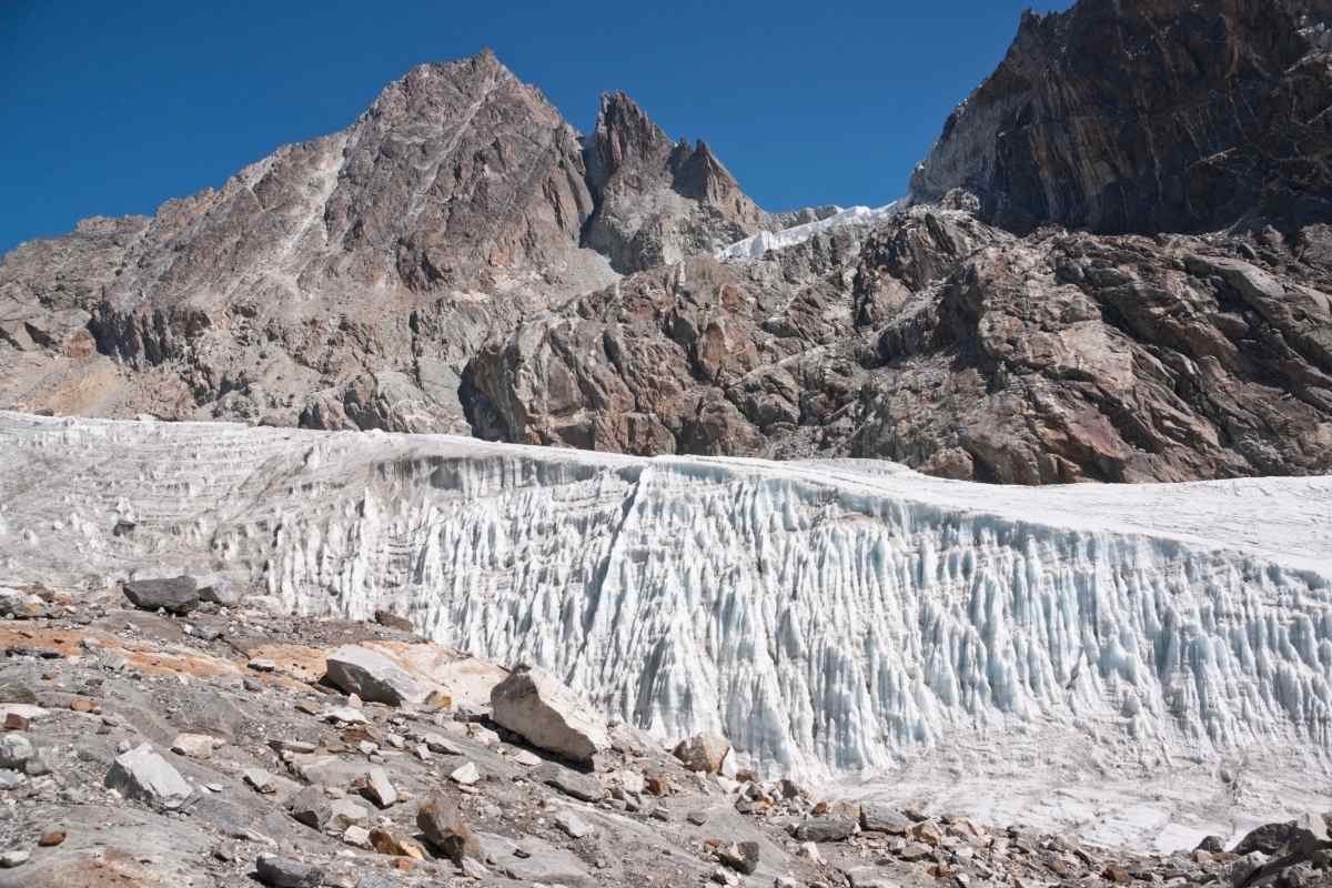 Glacier in Himalayas