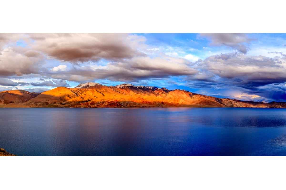 Panoramic View Lake Tso Moriri