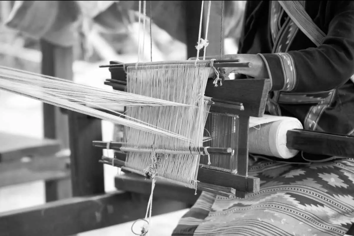 Silk - Weaving Loom