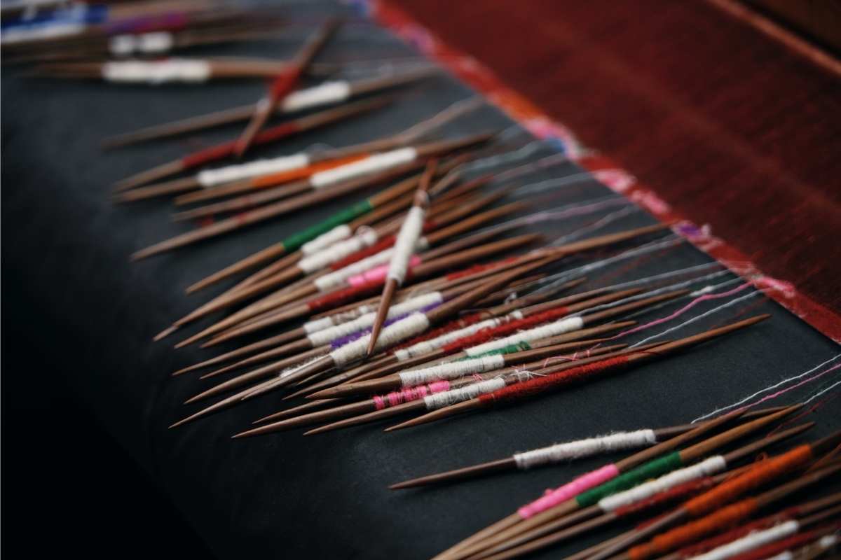 Taller de tejedores de mantones de pashmina - Srinagar (1)