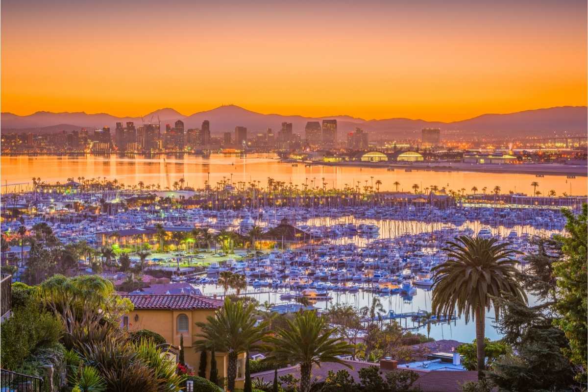 San Diego, California, USA Skyline