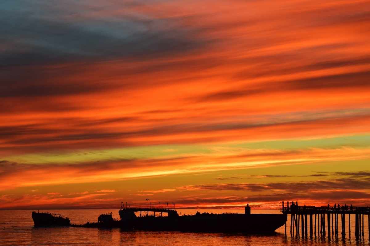 Sunset Monterey Bay, California