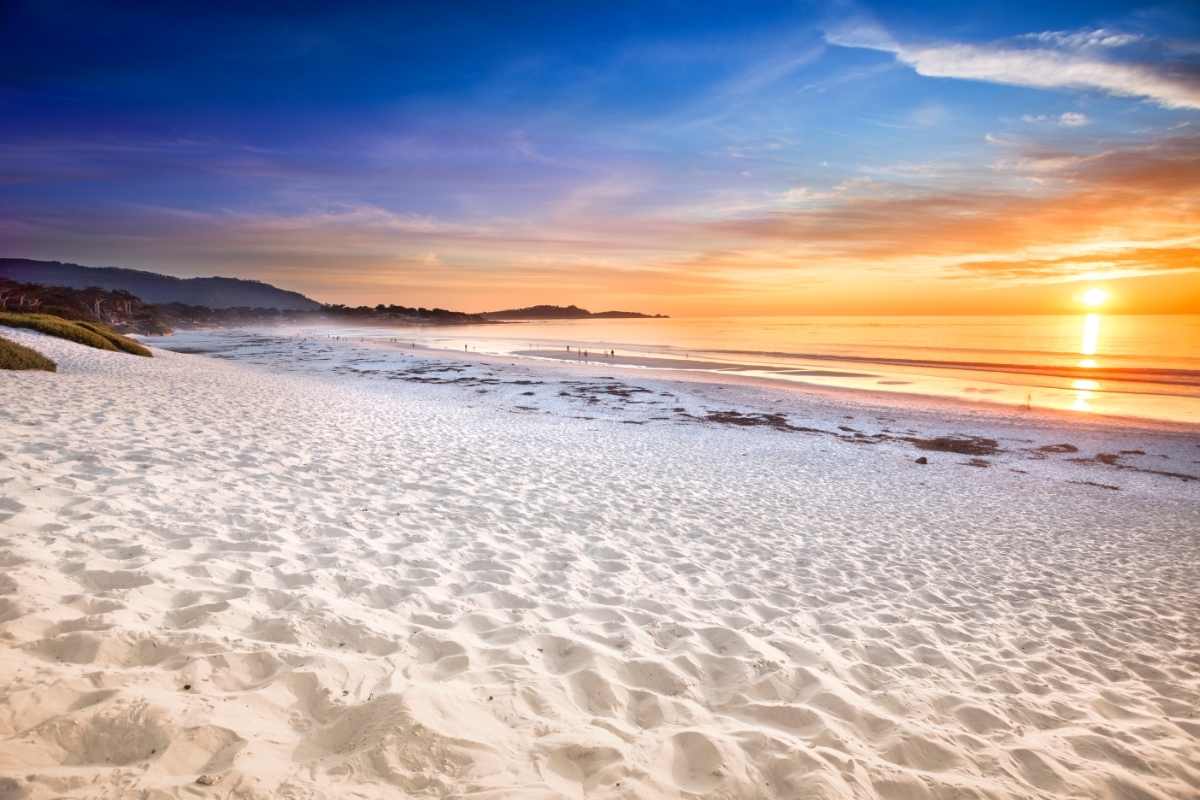 White Sand Carmel Beach in Carmel-by-the-Sea