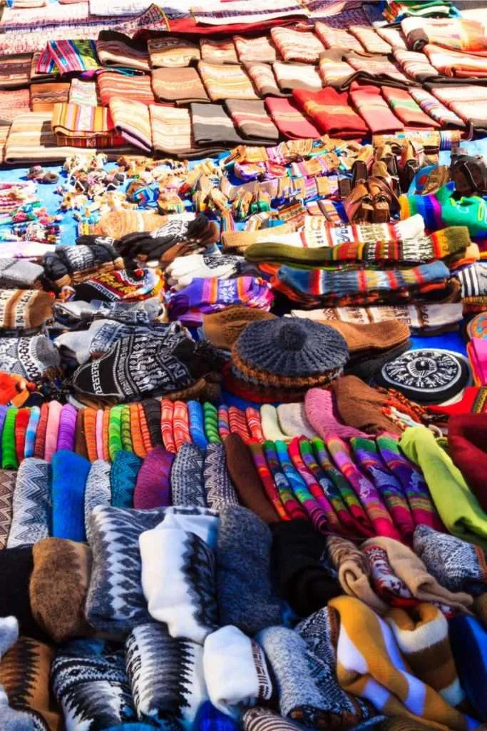 Tarabuco traditional textile market, Bolivia